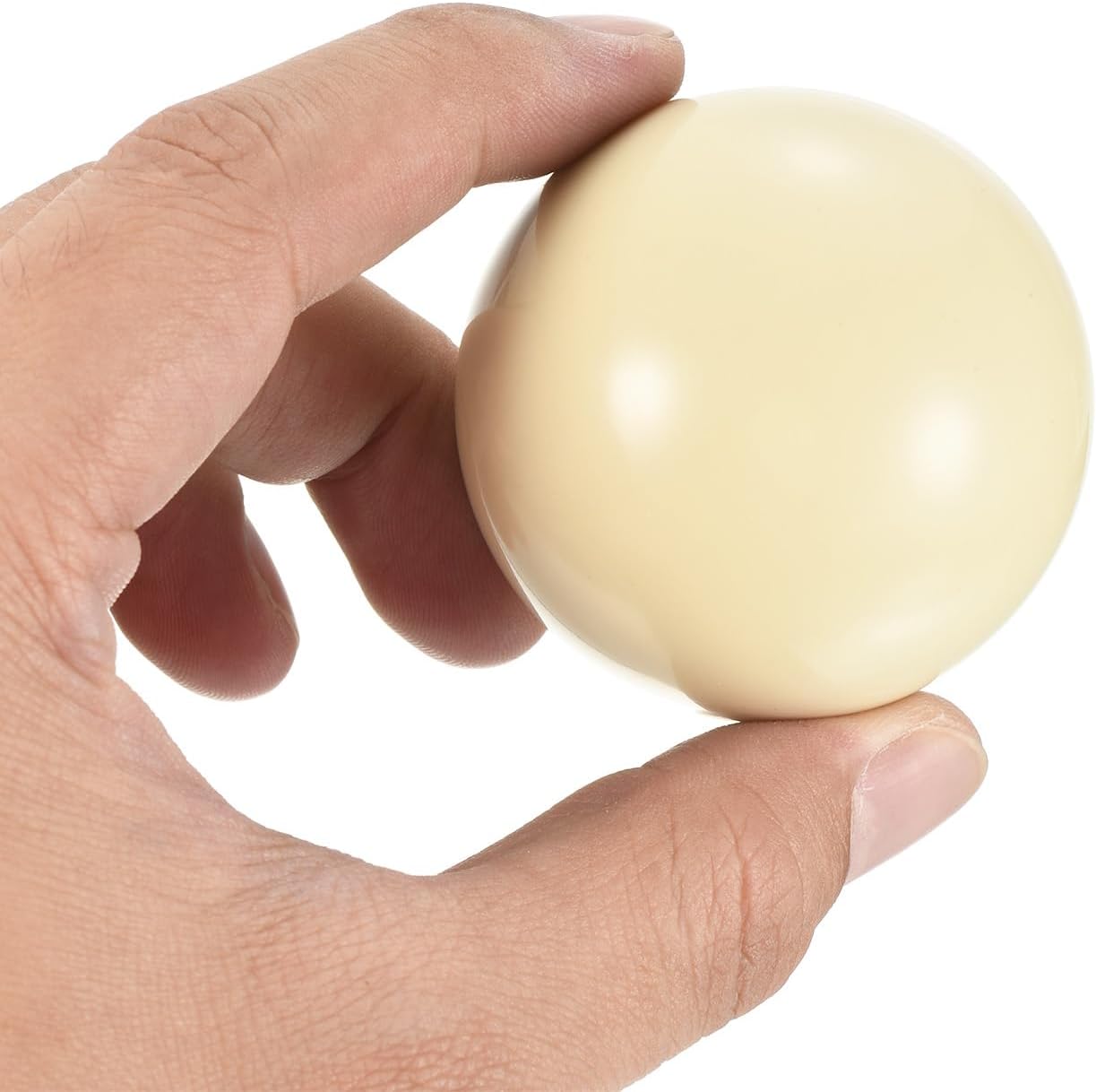 PATIKIL 2-1/4" Billiard Cue Ball, 16 Pack Regulation Size Pool Table Pool Cue Ball Practice Training Balls for Billiard Room Game Room, White