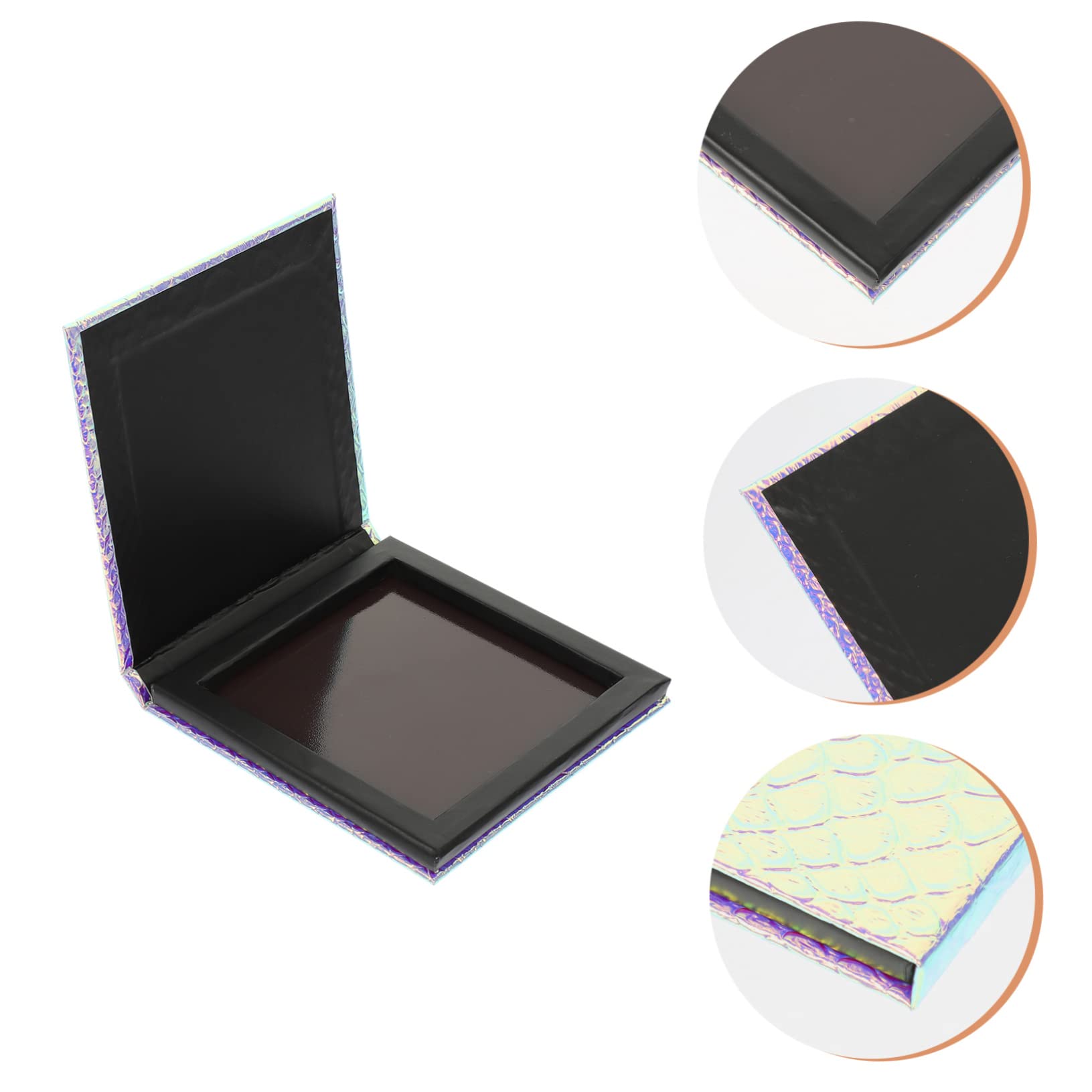 MAGICLULU 5 Pièces Poêle Magnétique De Fard À Paupières Vide Casseroles De Fard À Paupières Vides Palette De Maquillage Palettes De Fard À Paupières Palettes De Fard À Paupières Sirène