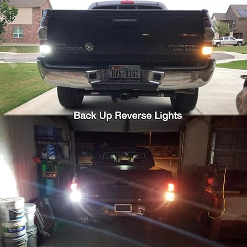 Miniatura 2 de iBrightstar Paquete de bombillas LED superbrillantes, accesorios para Toyota Tacoma 2005-2021, luces de cúpula de mapa interior + luces de espejo de