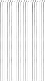 uxcell 1.2mm x 260mm (10 Inch) Steel Z Pull/Push Rods Parts for RC Airplane Plane Boat Replacement (Pack of 20)