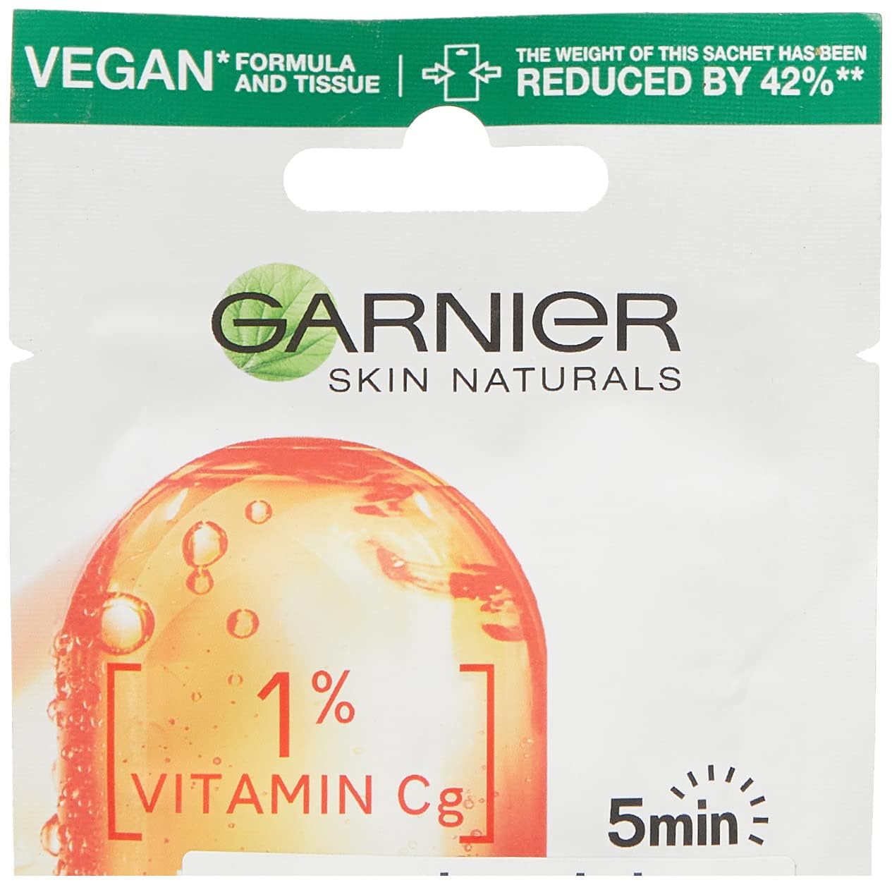 Garnier C Vitamini Yorgunluk Karşıtı Ampul Kağıt Yüz Maskesi