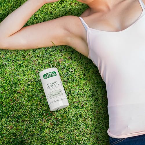Image of Mario Badescu Whole Body Deodorant for Women and Men, Baking Soda & Aluminum Free, Lightweight All Over Deodorant, Full Body Odor Eliminator for Travel & Daily Use, Non-Irritating, 2.4 Oz