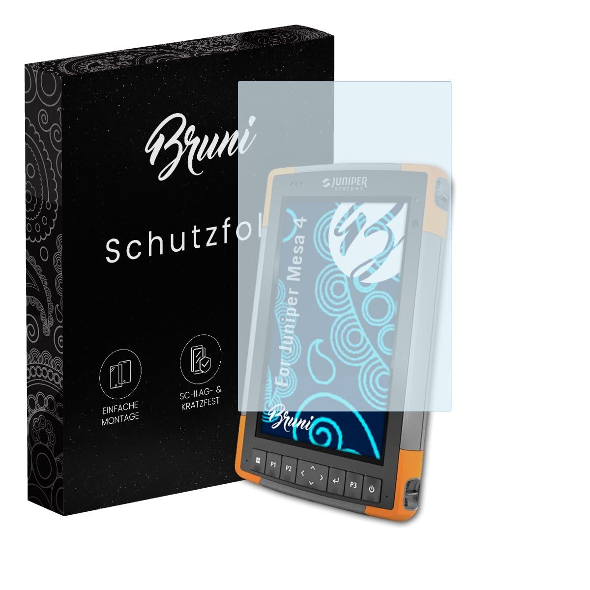 Bruni Screen Protector compatible with Juniper Mesa 4 Protector Film, crystal clear Protective Film (2X)