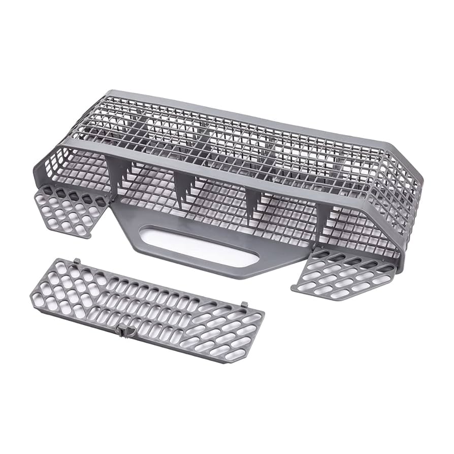 Stainless Steel Dishwasher Basket Set - Utensil Holder For Small Items