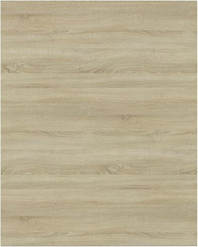 Miniatura 349 de Juego de 4 tableros de estantería, paneles de repuesto, unidades de almacenamiento, estantes de exhibición organizadores, gris hormigón, 31.5 x 11.8