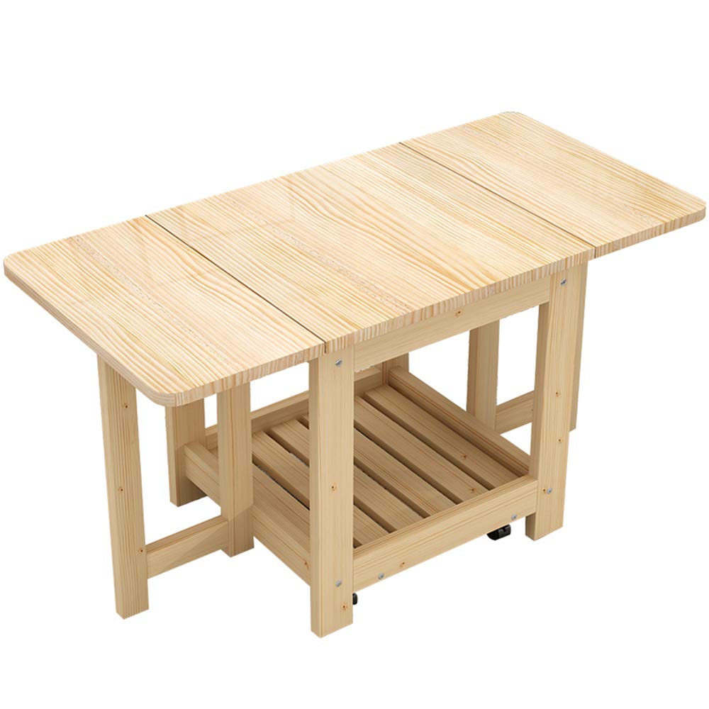 Buy Solid Wood Drop Leaf Folding Dining Table, Hardwood Drop Leaf