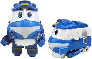 4PCS /Set Children Toys,Kay/Alf/Duck/Selly Trains Deformation Robot Toys for Kids Toys(5 Options) (Color : Kay)