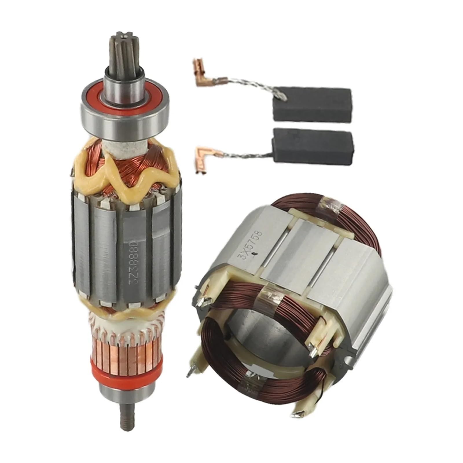 HR4001CX HR4013C Stator do elektronarzędzi HR4003C Stojan i wirnik Zestaw wirnika Szczotka węglowa 5138884 6,5 x 11 x 25 mm CB350