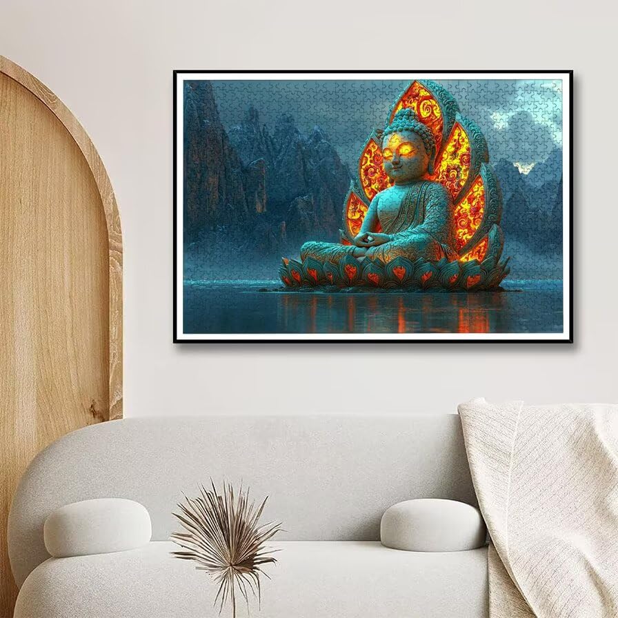 Puzzle 3000 Pièces Adultes, Puzzle 3000 Pieces Zen pour Adultes, Grand Puzzles Bois Paysage avec Boite, Jeu de Concentration pour Toute la Famille, Puzzles pour Décoration Maison, Cadeau Femme, -5459