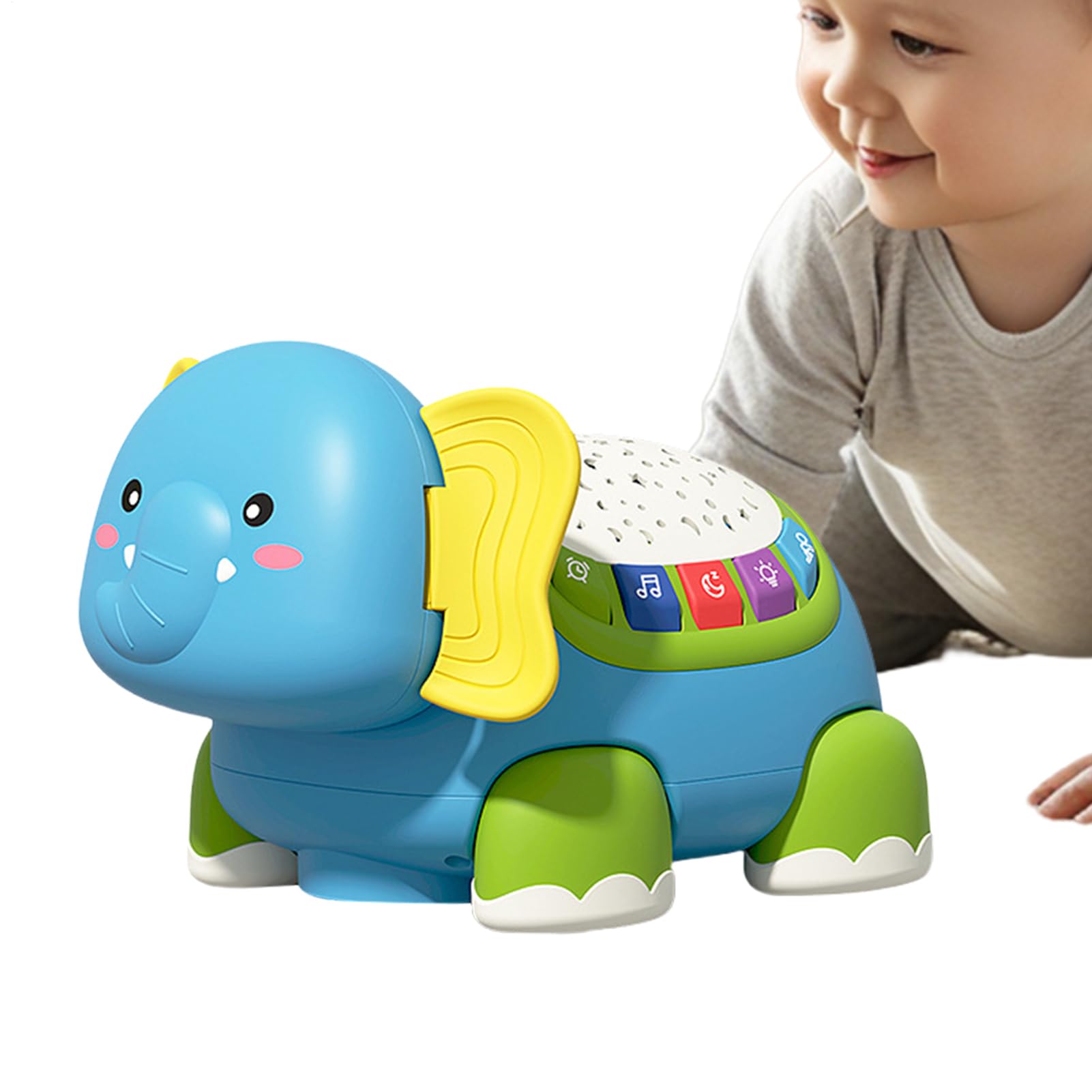 Apprentissage à ramper sans frustration grâce à cet éléphant interactif mobile - 8
