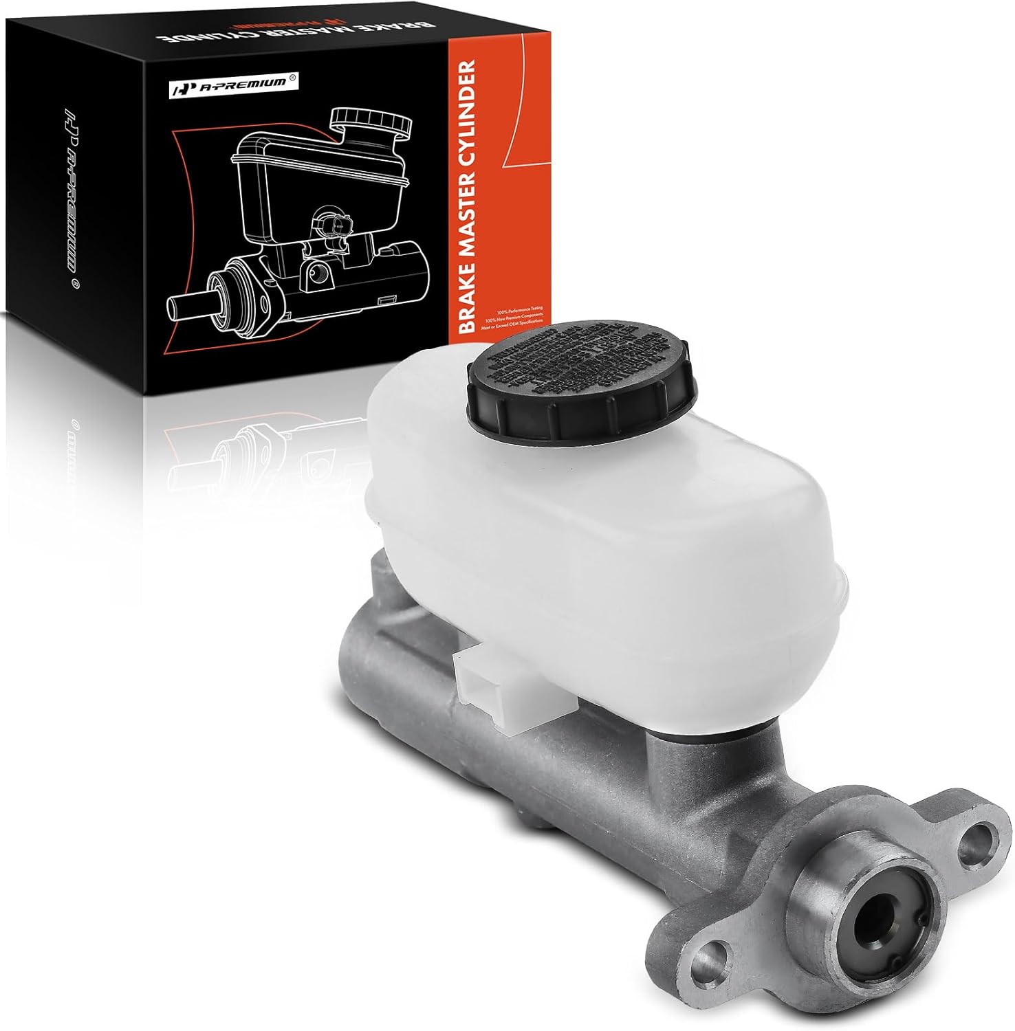 A-Premium Brake Master Cylinder Compatible with Ford Vehicles - For F-250/F-350 1987-1995, E-250 Econoline 1987-1991/1994-1996, E-250 Econoline Club Wagon 1987-1991, E-350 Econoline (Club Wagon)