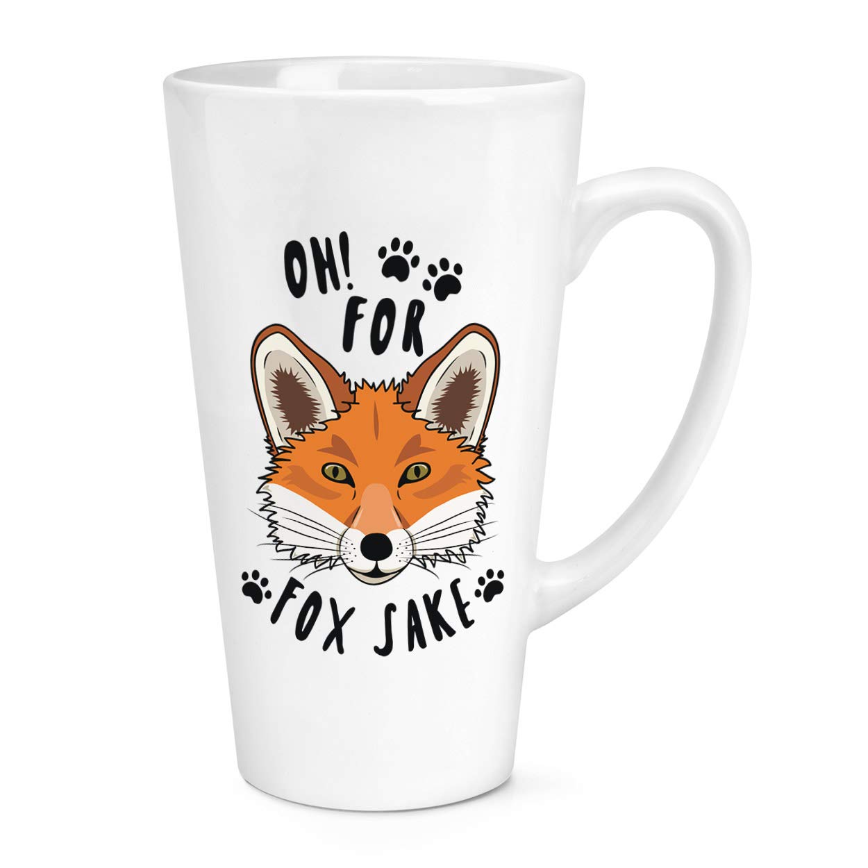 Oh for Fox Sake 17oz Large Latte Mug Cup
