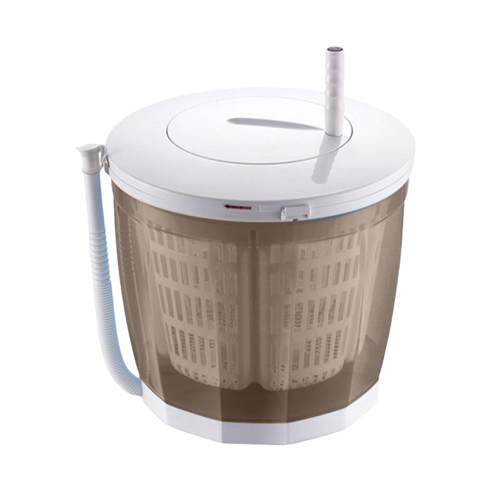 PANGBOER Portable Miniature Manual Washer Hand Powered Washing Device Laundry Machine for Travelers Single Household Use Manual Washing Machine Portable