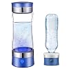 Portable Hydrogen Water Bottle, Hydrogen Water Ionizer Generator Ionizer SPEPEM Membrane Technology Make Hydrogen Content Up To 1000-1200 PPB High Concentration USB Rechargeable 320Ml