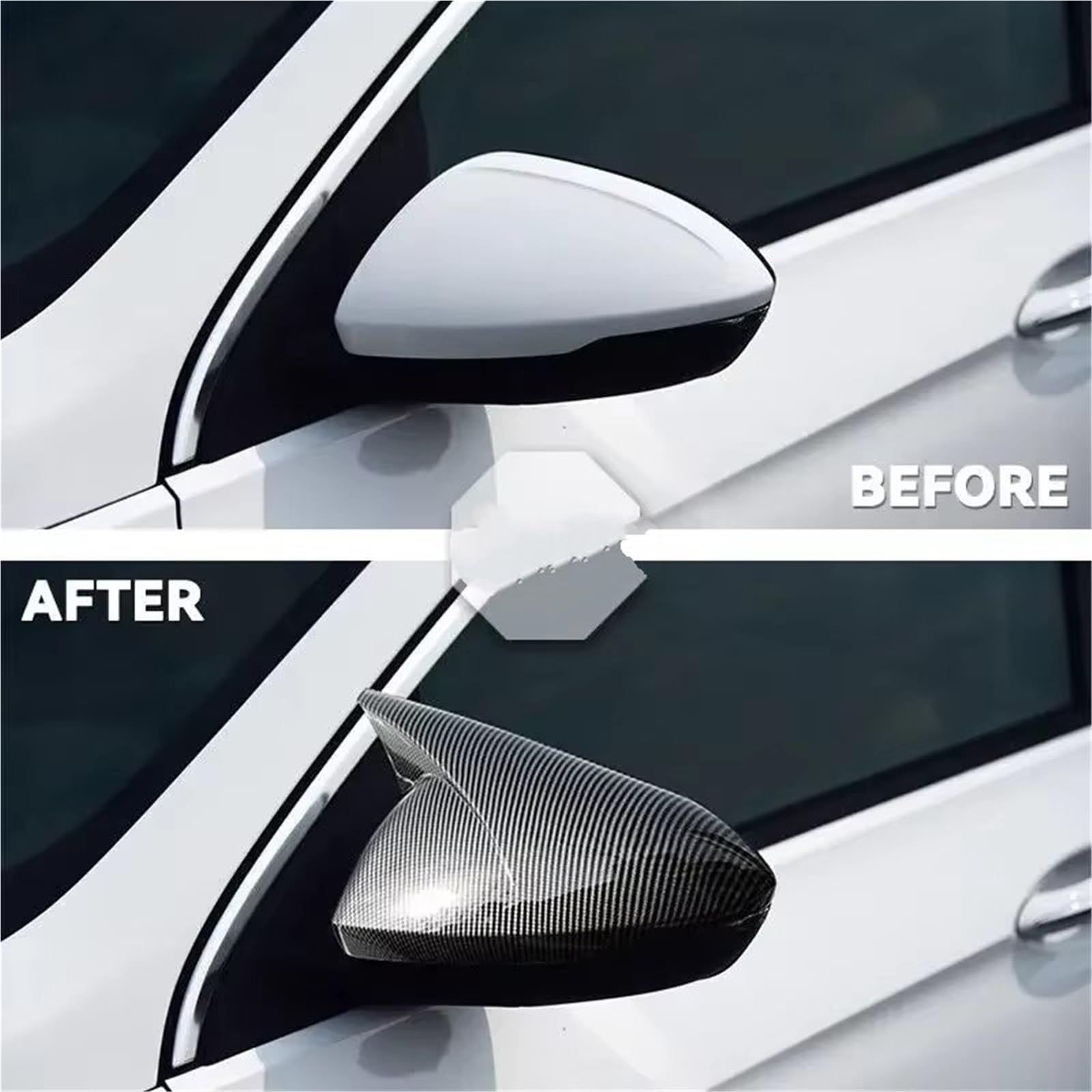 Osłona lusterka skrzydłowego zamiennik dla Buick For Regal do Opel do Insignia 2017-2021 osłona lusterka bocznego samochodu naklejka osłona na drzwi zewnętrzne osłona lusterka wstecznego (OneColor