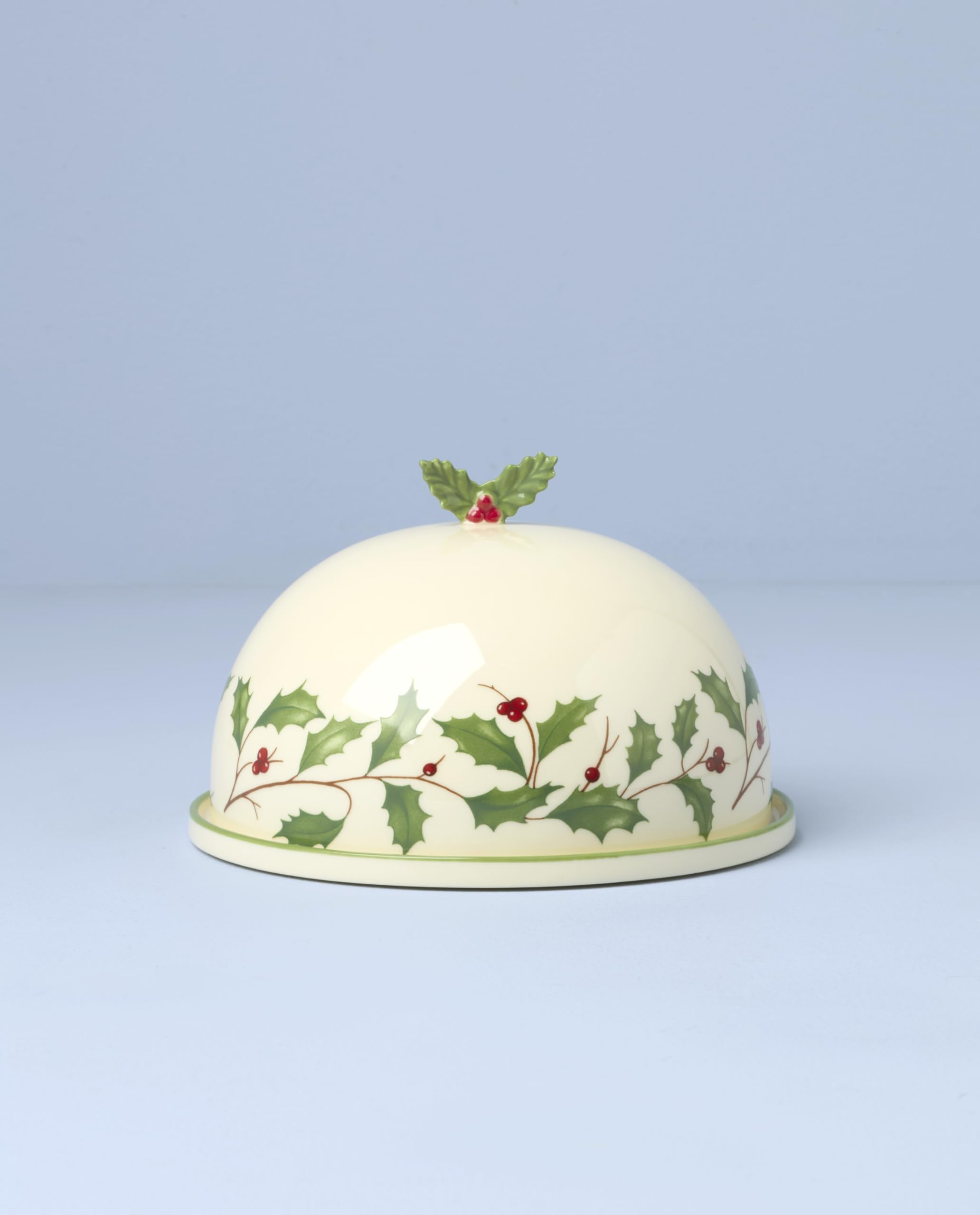 Amazon.com | Lenox 898272 Holiday Covered Dish, Small, Christmas