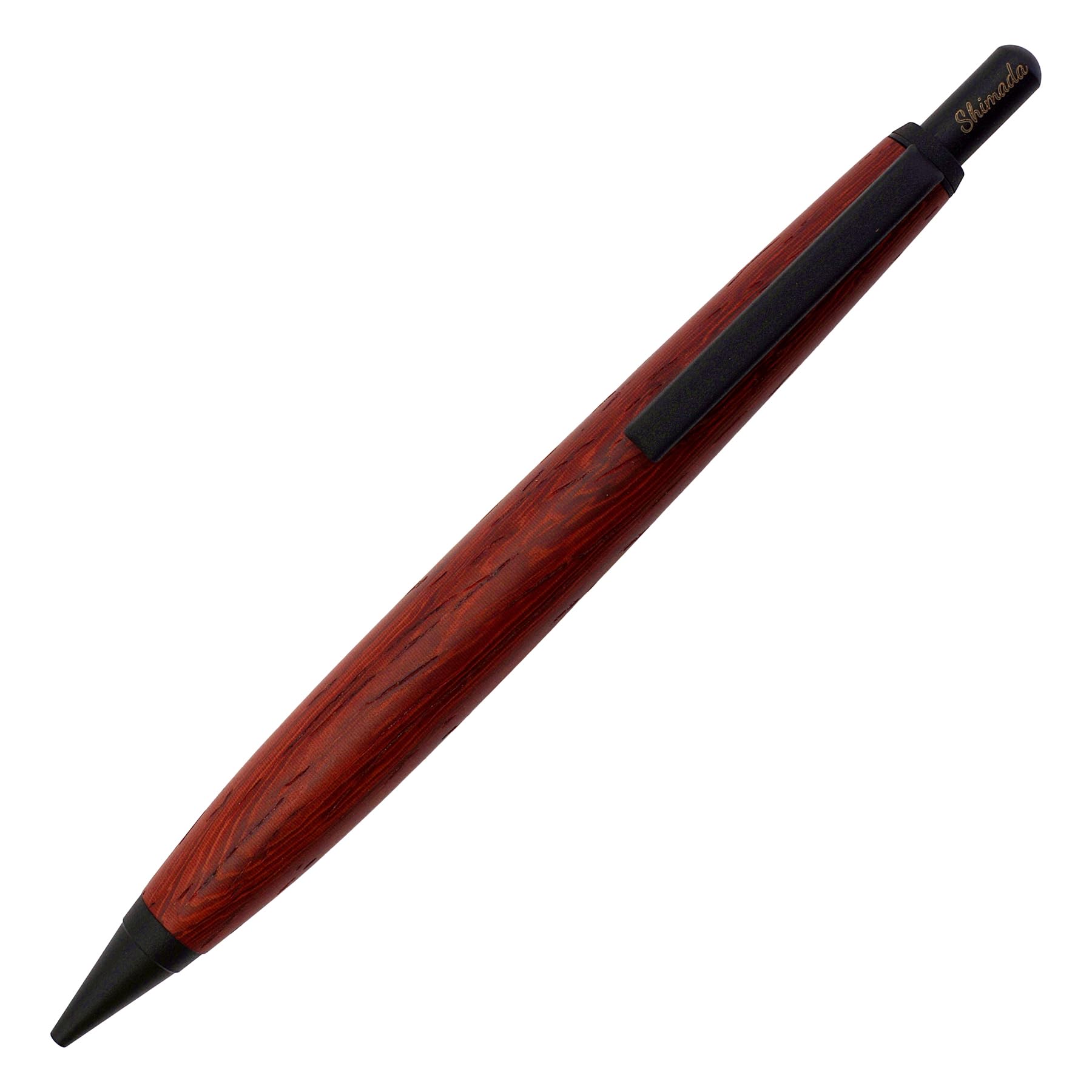 Amazon.co.jp: 002BK 木軸 シャープペンシル 0.5mm【アフリカン