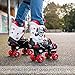 Osprey Kids Roller Skates for Boys - Adjustable Sizing Quad Skates for Beginner Children - Multiple Designs