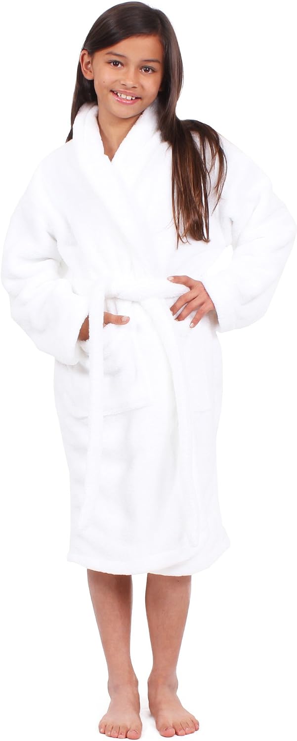 Turkuoise Girls Ultra Soft Plush Bathrobes