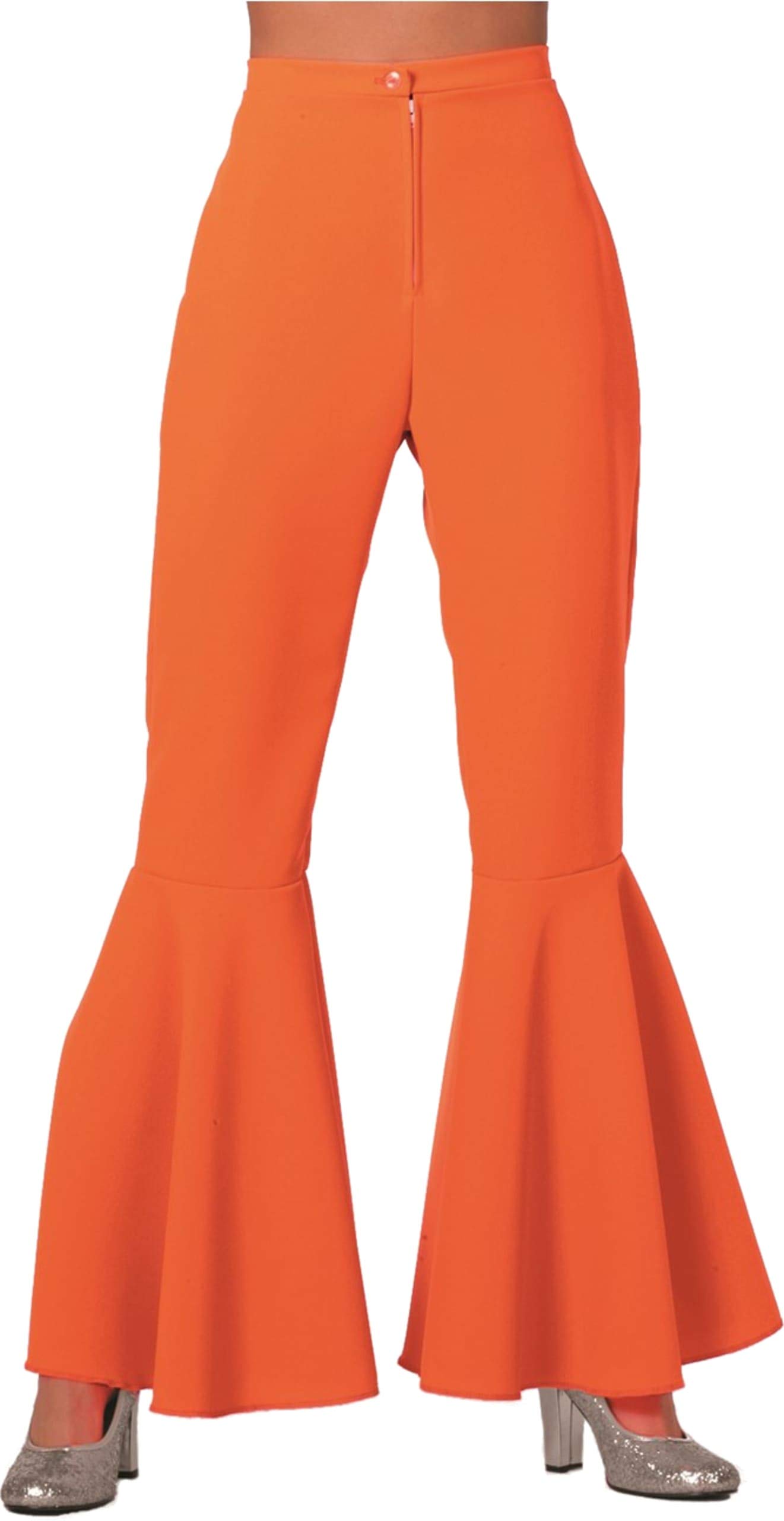 WILBERS & WILBERS 4118 - Flared Hippie Hose, Schlaghose für Festivals, Karneval, 70er Jahre Mottoparty