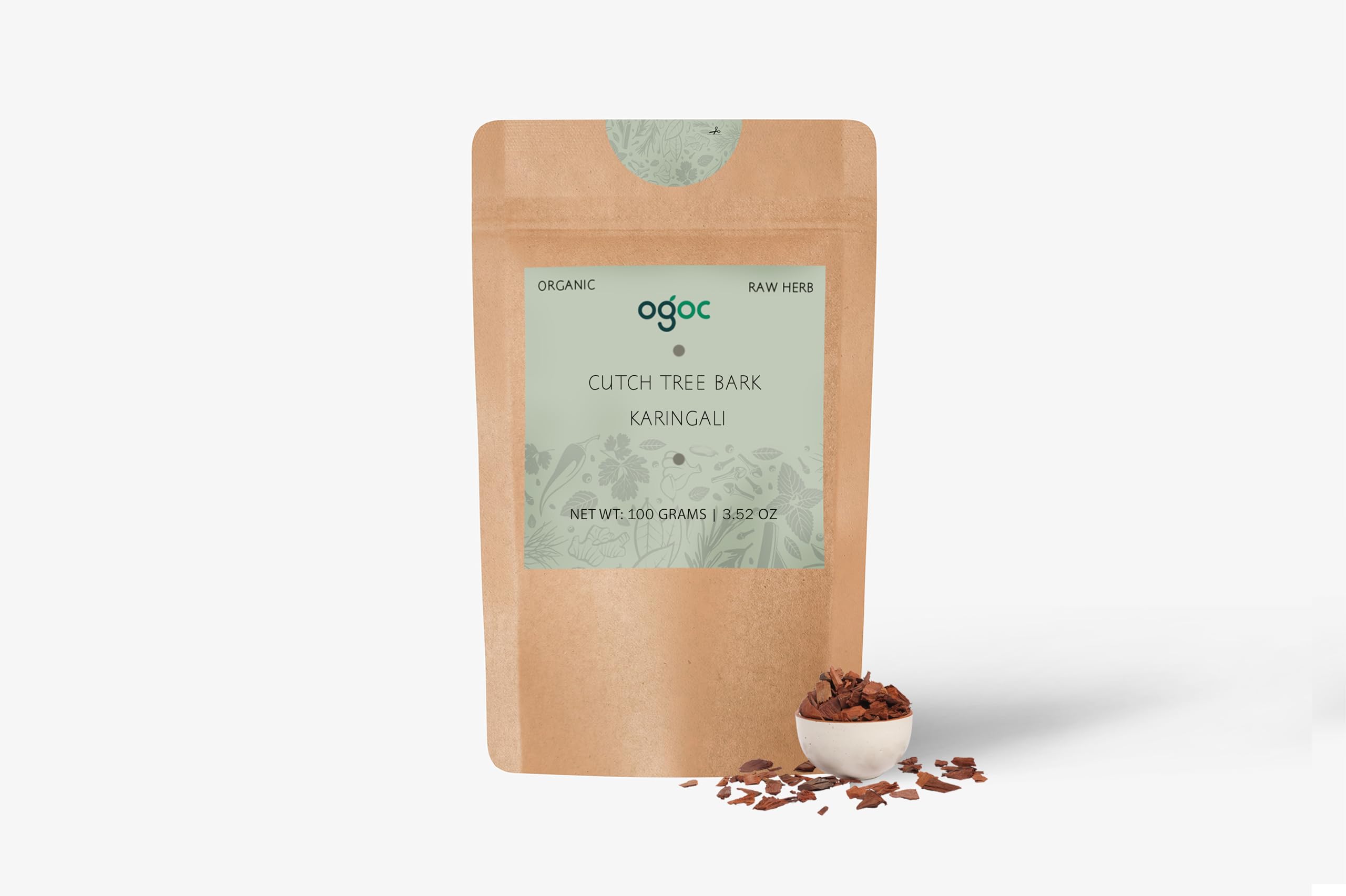 Cutch Tree Bark - Karigali Water, Acacia catechu, Diospyros ebunum, pathimugam, sappanwood, redwood-50g