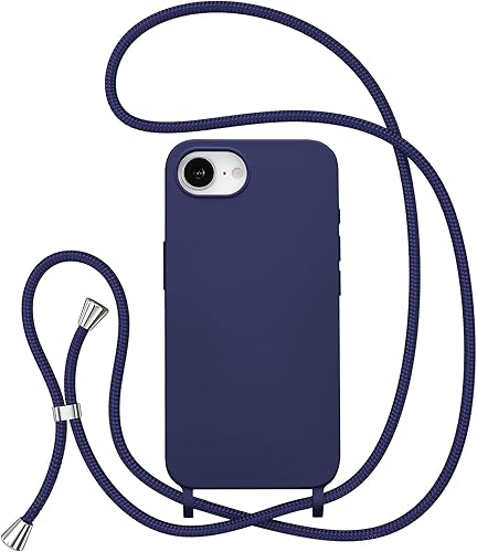 Miniatura 347 de ZTOFERA Funda para iPhone 13 Pro con correa, funda cruzada para teléfono con cordón ajustable para el cuello para el hombro, silicona suave a prueba