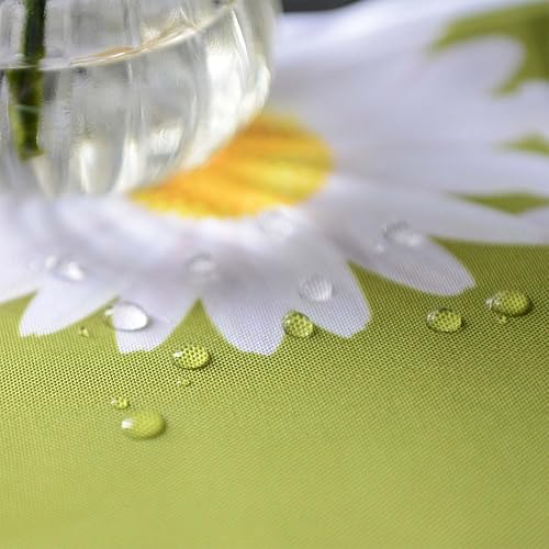 Miniatura 82 de ARTABLE Mantel cuadrado de primavera y verano con estampado de flores vintage para Pascua, pícnic, al aire libre, hogar, vacaciones, comedor, cocina