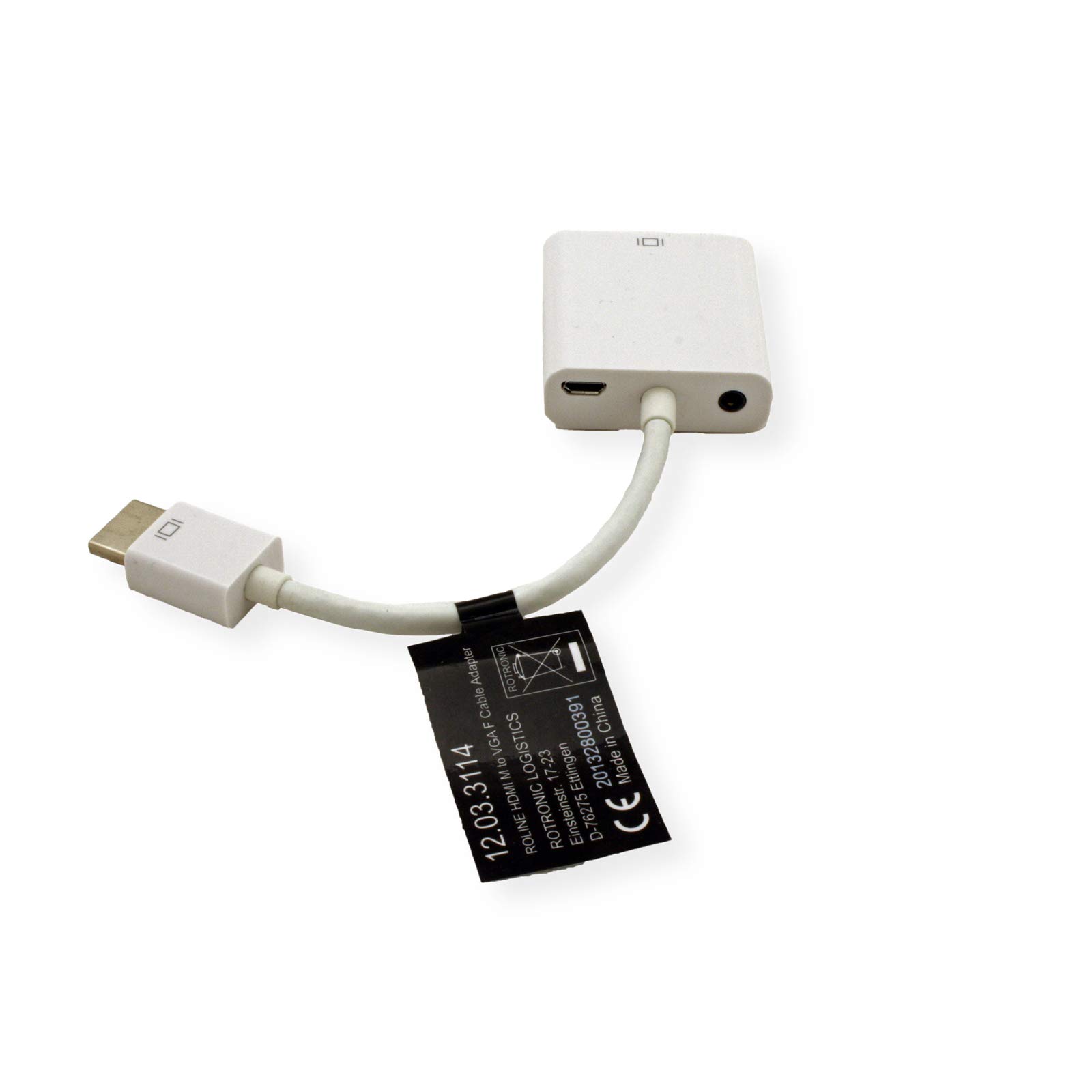COMPUTER SHOP. Convertitore Mini HDMI Maschio - VGA Femmina