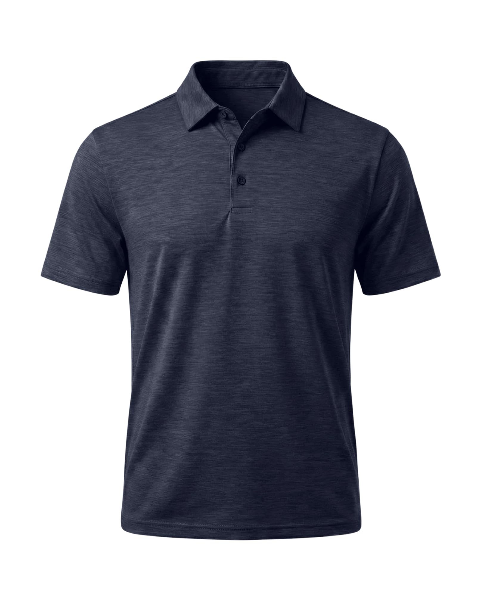 FlexVie Poloshirt Herren Kurzarm Sport Polohemd schnelltrocknend, Atmungsaktives für Männer, Schnelltrocknendes Golfshirt, Leichtes Outdoor Funktionsshirt