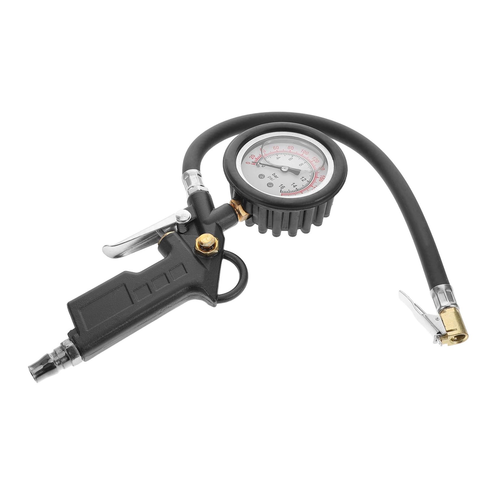 Cabilock Multi Function Tire Pressure Gauge and Inflator for Cars Motorcycles Pressure Measurement Tool for Tire Maintenance Safety and Performance Optimization