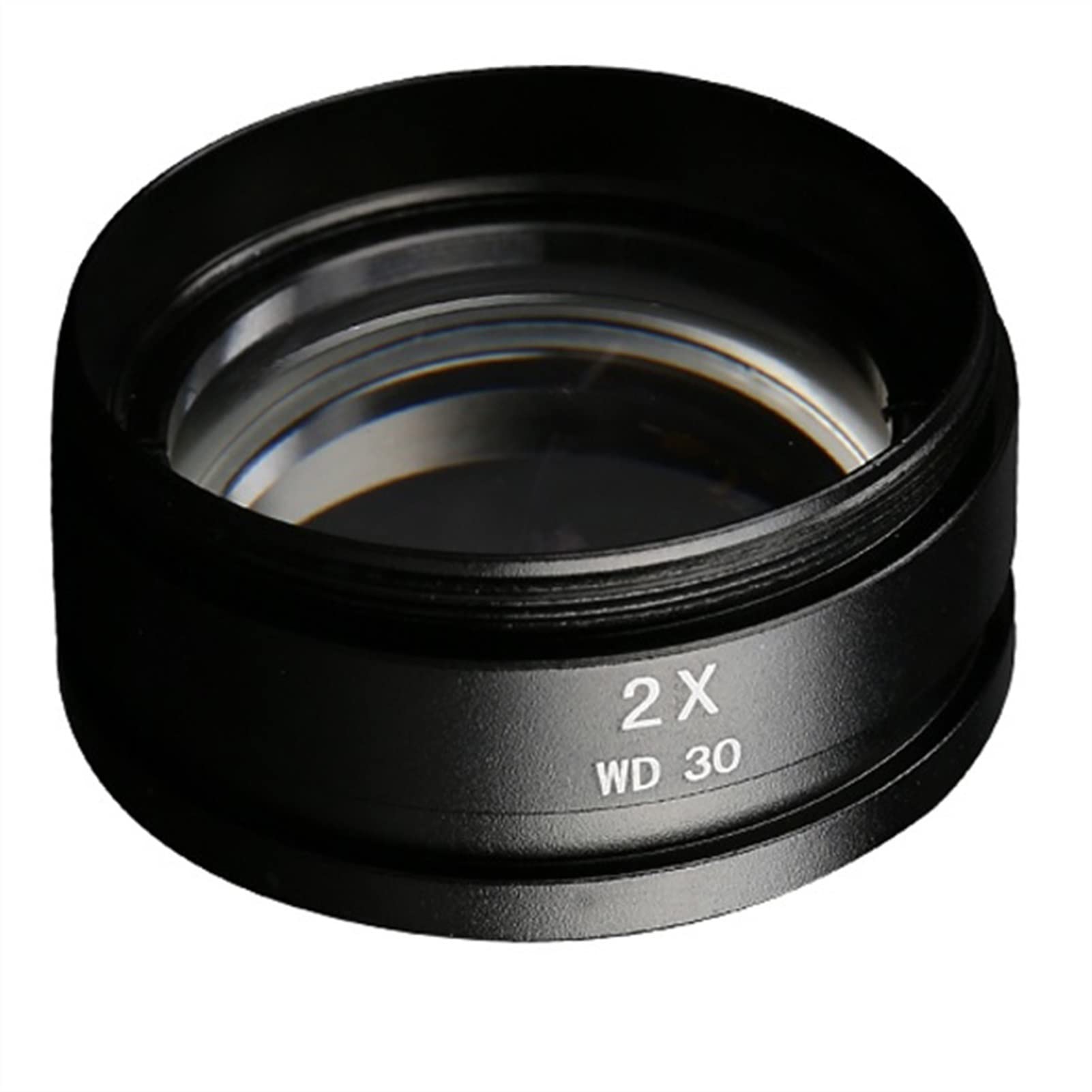 ZTBH Kit de Accesorios para microscopios 0. 3X 0.5X 0.7X 0.75x 1x 1.5X 2.0X Lente objetiva 48mm for microscopio trinocular. Portaobjetos de microscopio(2X)