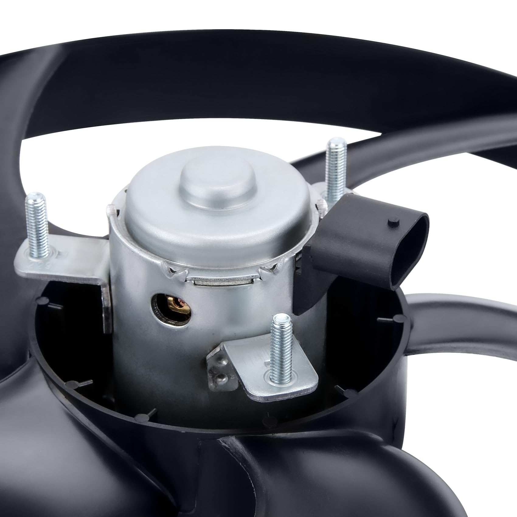 DOCAS Lüfter Motorkühlung,Kühlerlüfter Lüftermotor 125383 kompatibel für Peugeot 206CC 206 206 + 1998-2013