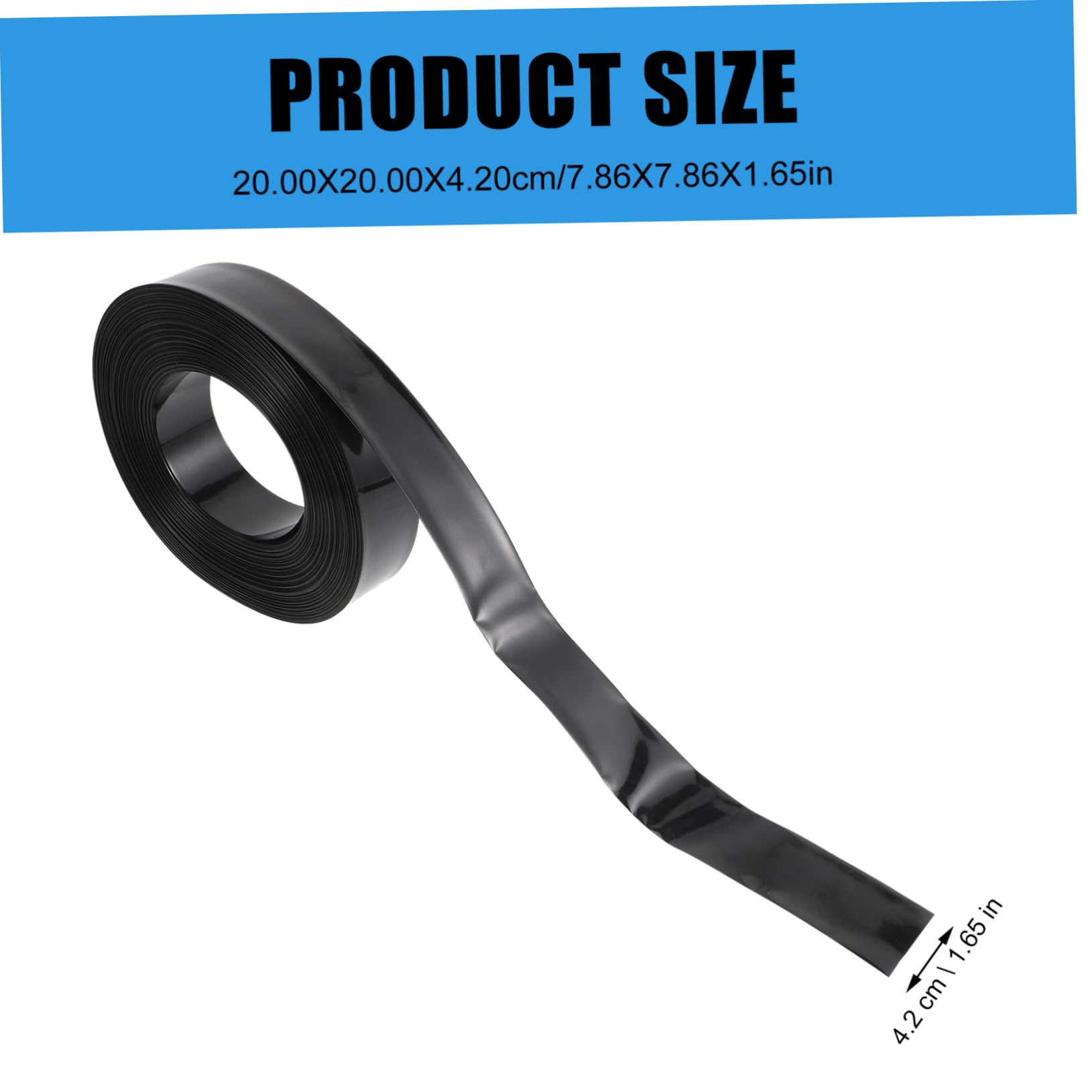MAGICLULU Guaina Termorestringente Industriale PVC Nero per Isolamento Sigillatura e Protezione Cavi Elettrici Tubo Termorestringente Adesivo per Collegamenti Sicuri in Elettronica e