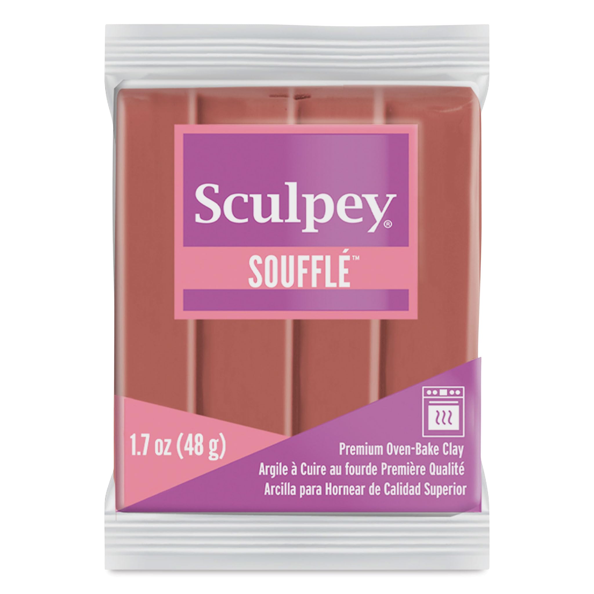 Sculpey Souffle Clay 2oz-Sedona