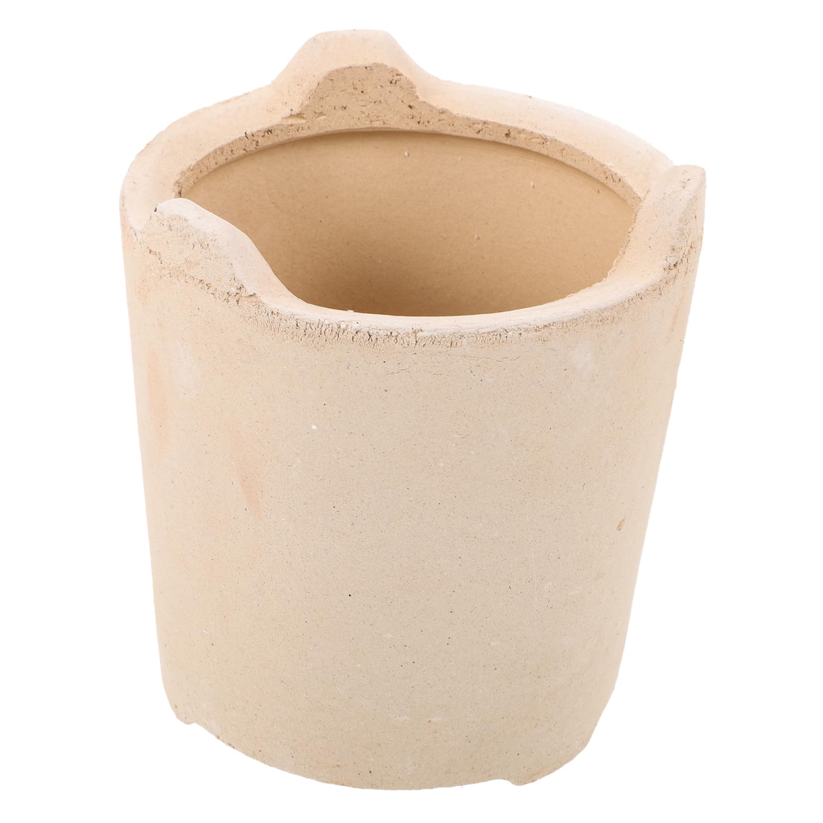 Przenośny piec z gliny na węgiel drzewny – grill na zewnątrz gotowanie żaroodporna ceramika kompaktowa konstrukcja idealna na artykuły kempingowe kreatywny i trwały sprzęt do gotowania
