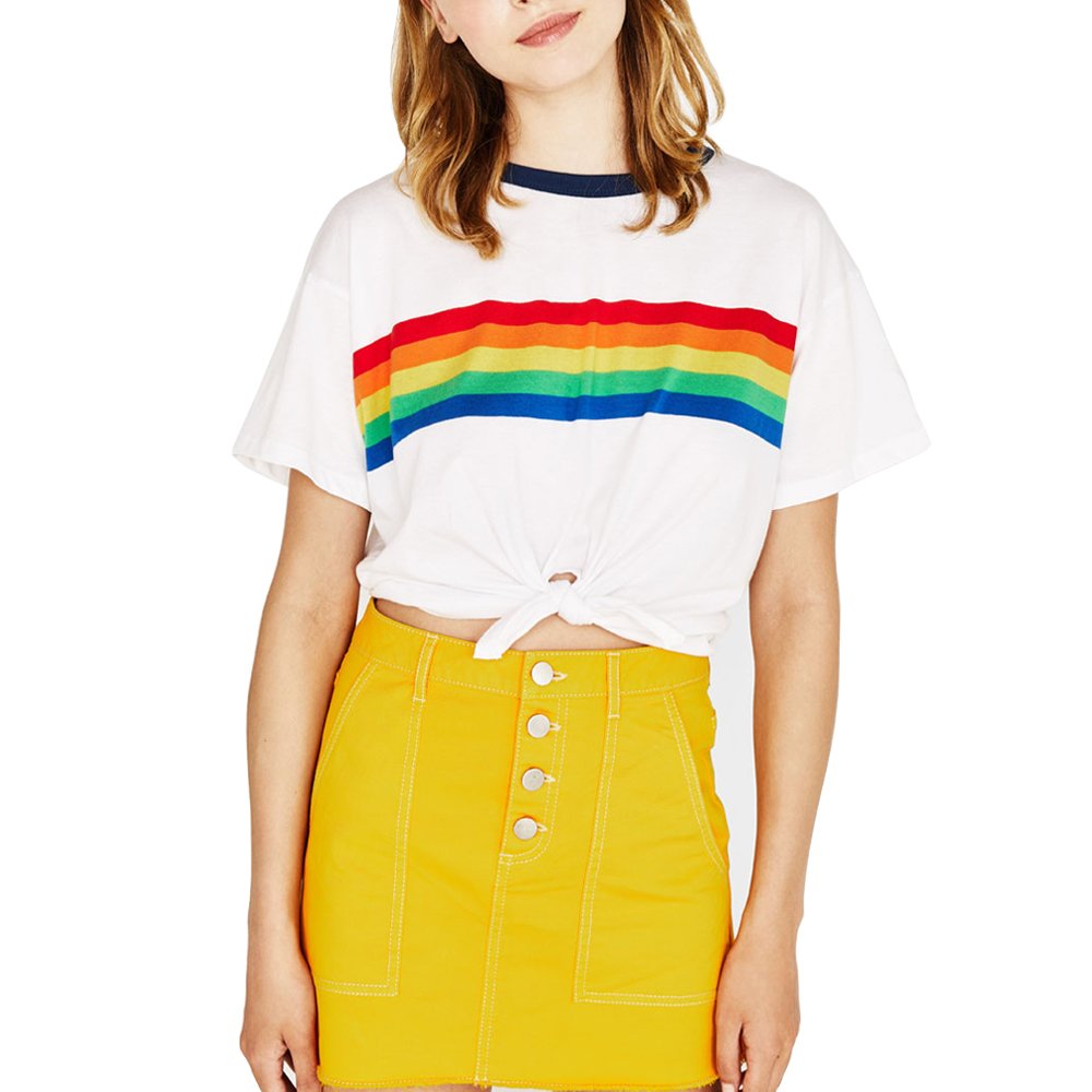 Cute shirts aesthetic Clearance