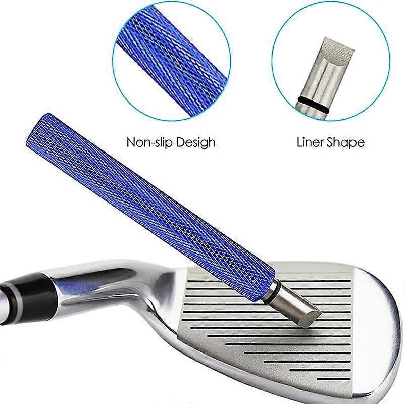 Set di strumenti di pulizia da golf Coltello per la pulizia Spazzola a doppia faccia strumento di pulizia esagonale Golf club Accessori da golf