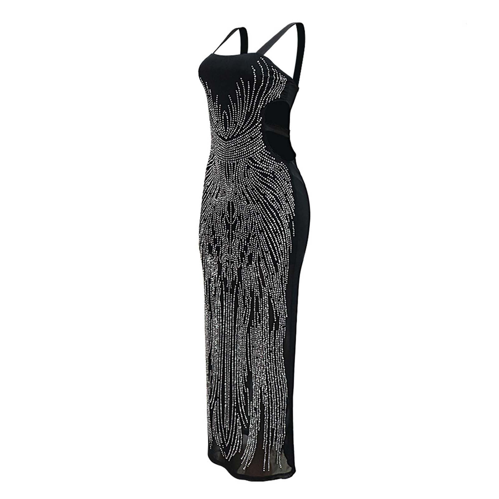Generico Abiti da Cerimonia Donna Lunghi Eleganti Abito Dresses Schiena Scoperta Cocktail Matrimonio Civile Sexy Sposa Corto Davanti Lungo Dietro Damigella Curvy Gonna