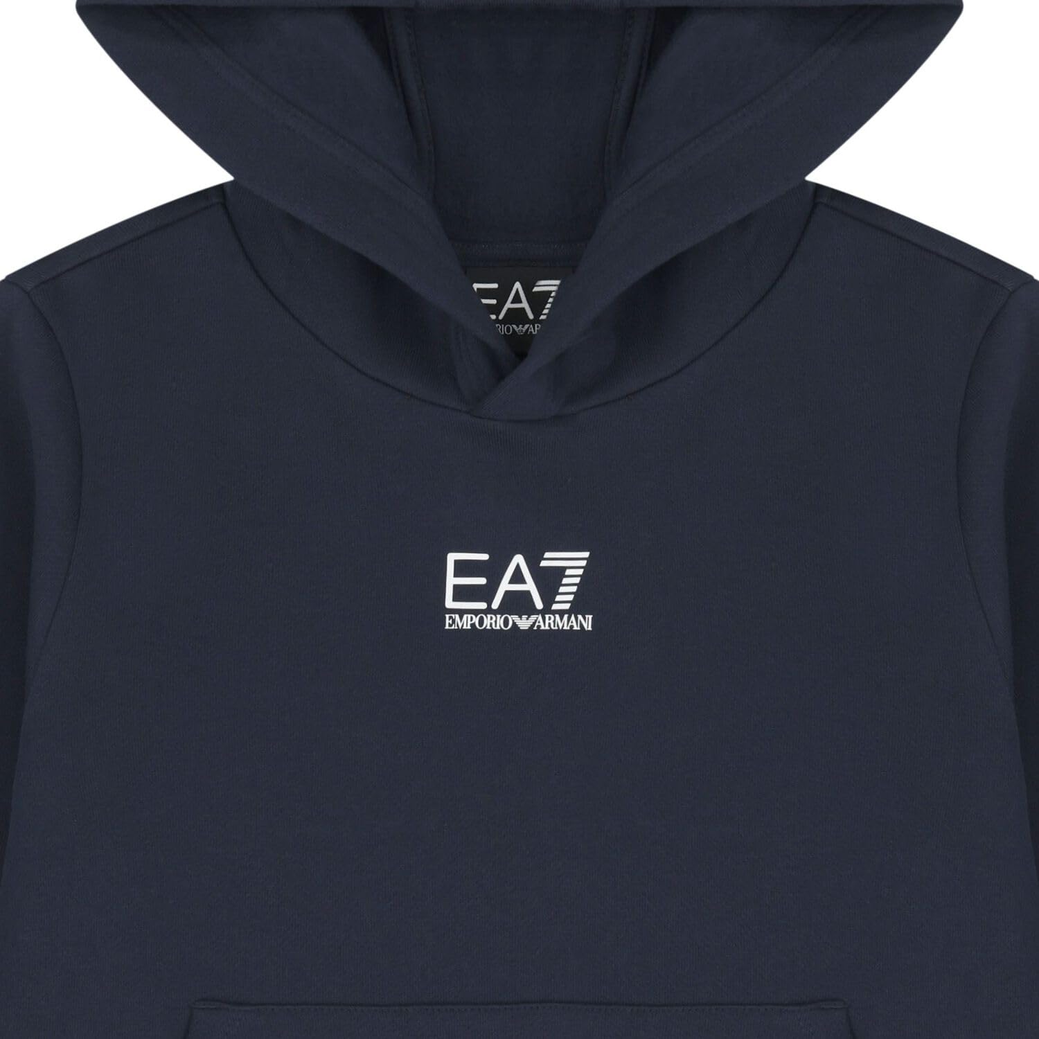 Emporio Armani EA7 Tuta Invernale da Bambini e Ragazzi Core Identity Boy in misto cotone organico ASV, 7B000164