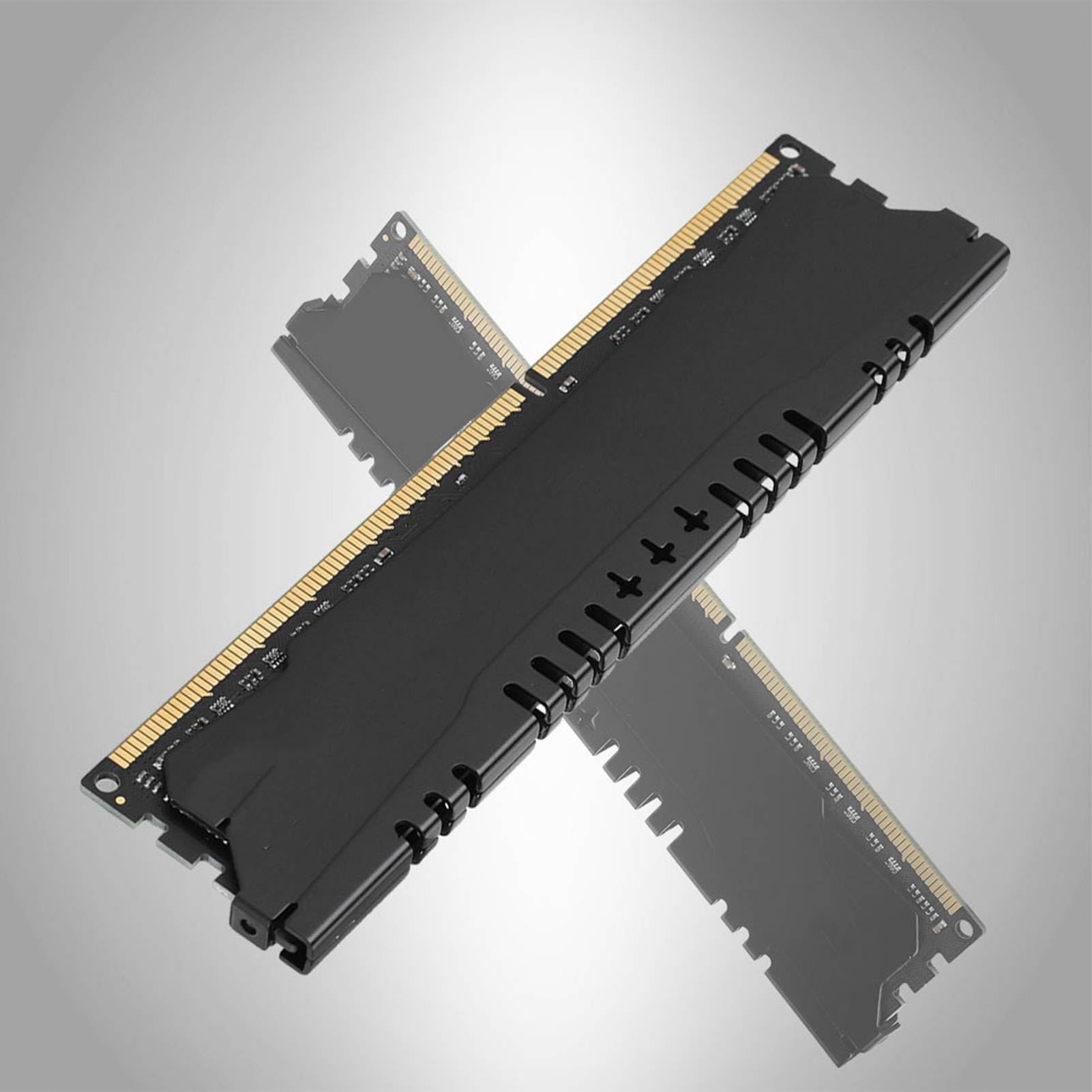 Domary 8 GB Pamięci DDR3 RAM 8 GB DDR3 RAM Pamięć Komputera Stacjonarnego 1600 MHz -warstwowa Płytka Drukowana Typu Plug and Play z przeciwzakłóceniową, czarną, rozpraszającą Ciepło