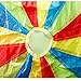 Sonyabecca Parachute, Play Parachute 10ft 12ft 16ft with 12 Handles 20ft 24ft with 16 Handles for Kids Cooperation Group Play