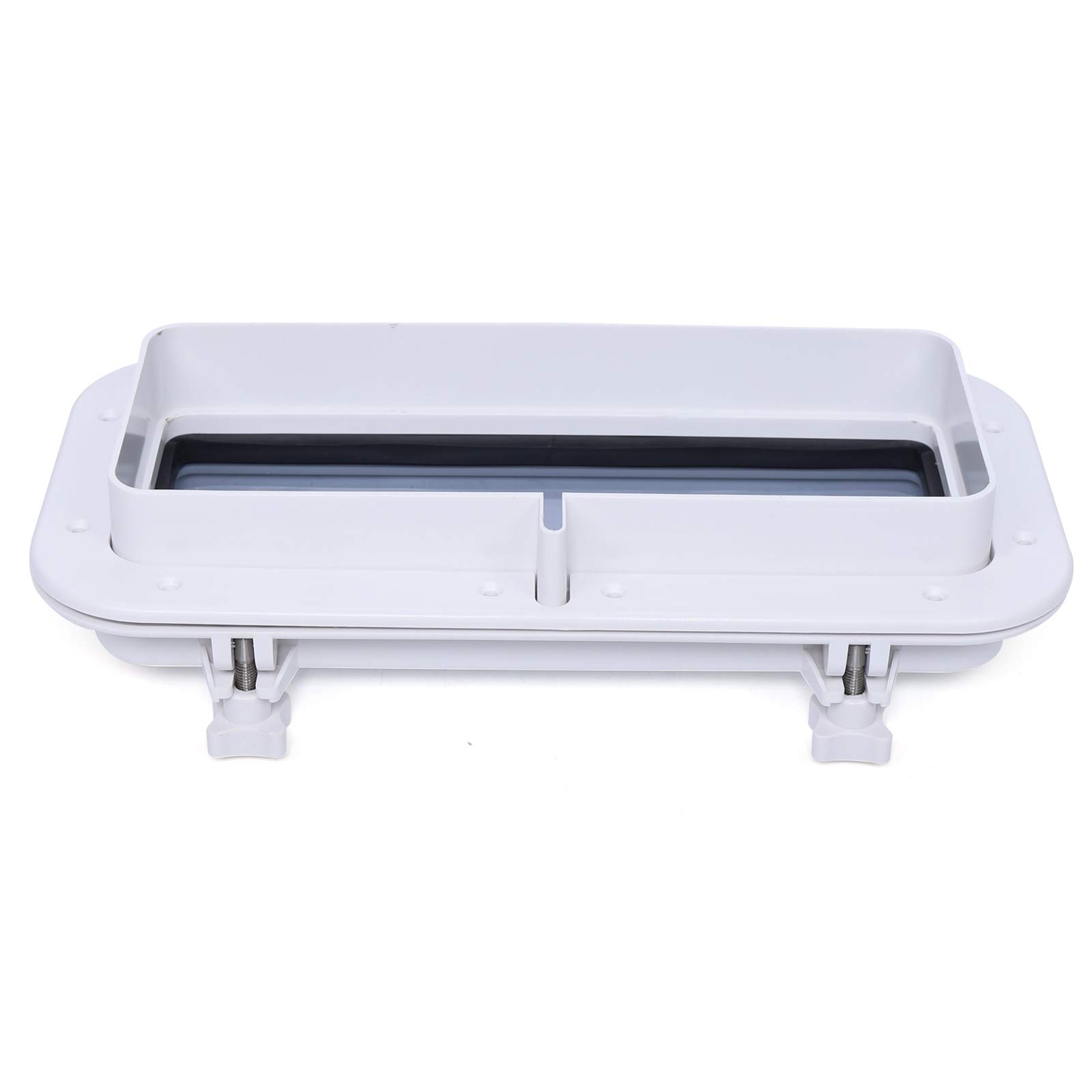 Kaibrite Barca Porthole Finestra Rettangolare,Barca Yacht Rettangolo apertura Portlight Oblò,Finestra universale oblò per barca/Yacht/RV/Industria Auto