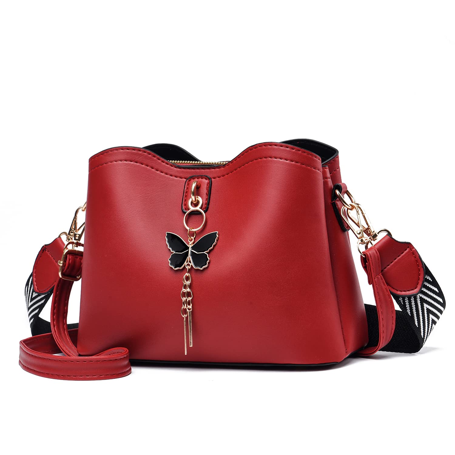 Xiaoyu Small Crossbody Bags for Women Fashion Purses for Teenage Girls Lightweight Handbags Shoulder Bag
