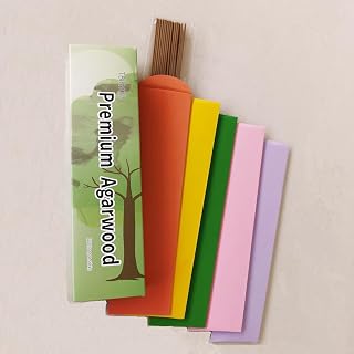 Agarwood Incense Sticks(120 Sticks) - Natural, Chemical-Free, Low Smoke, Organic Non-Toxic, Moisture-Proof Packaging for Home, Meditation, Yoga | Long-Lasting Fragrance