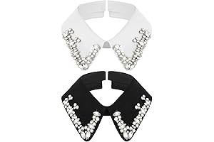 Rhinestone Collar 2-in-1: Glam Up Your Style