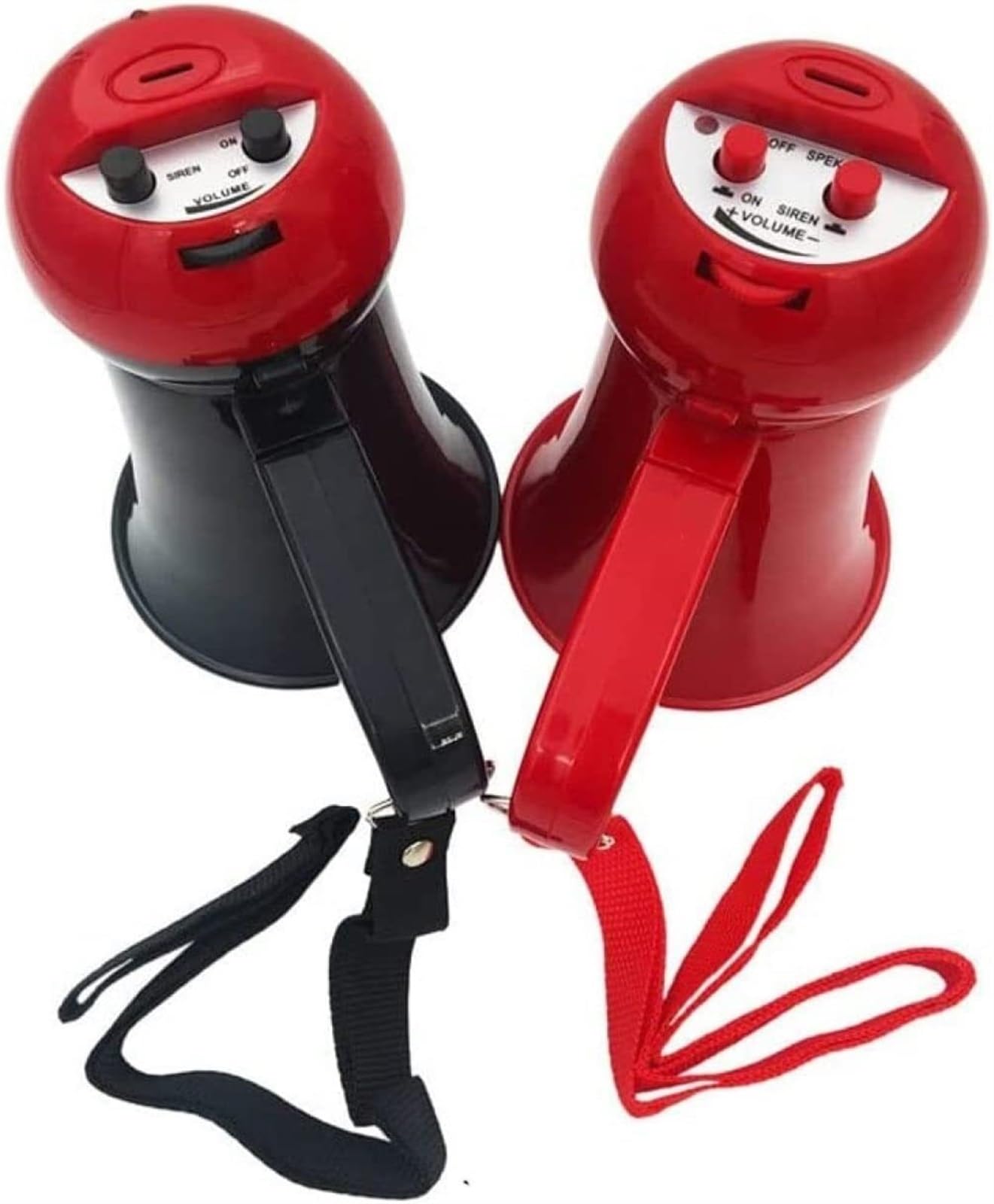 Megáfono Altavoz Altavoz Megáfono Lindo Megáfono Portátil Mini Megáfono Voz Portátil Ligera Megafono(Rot)