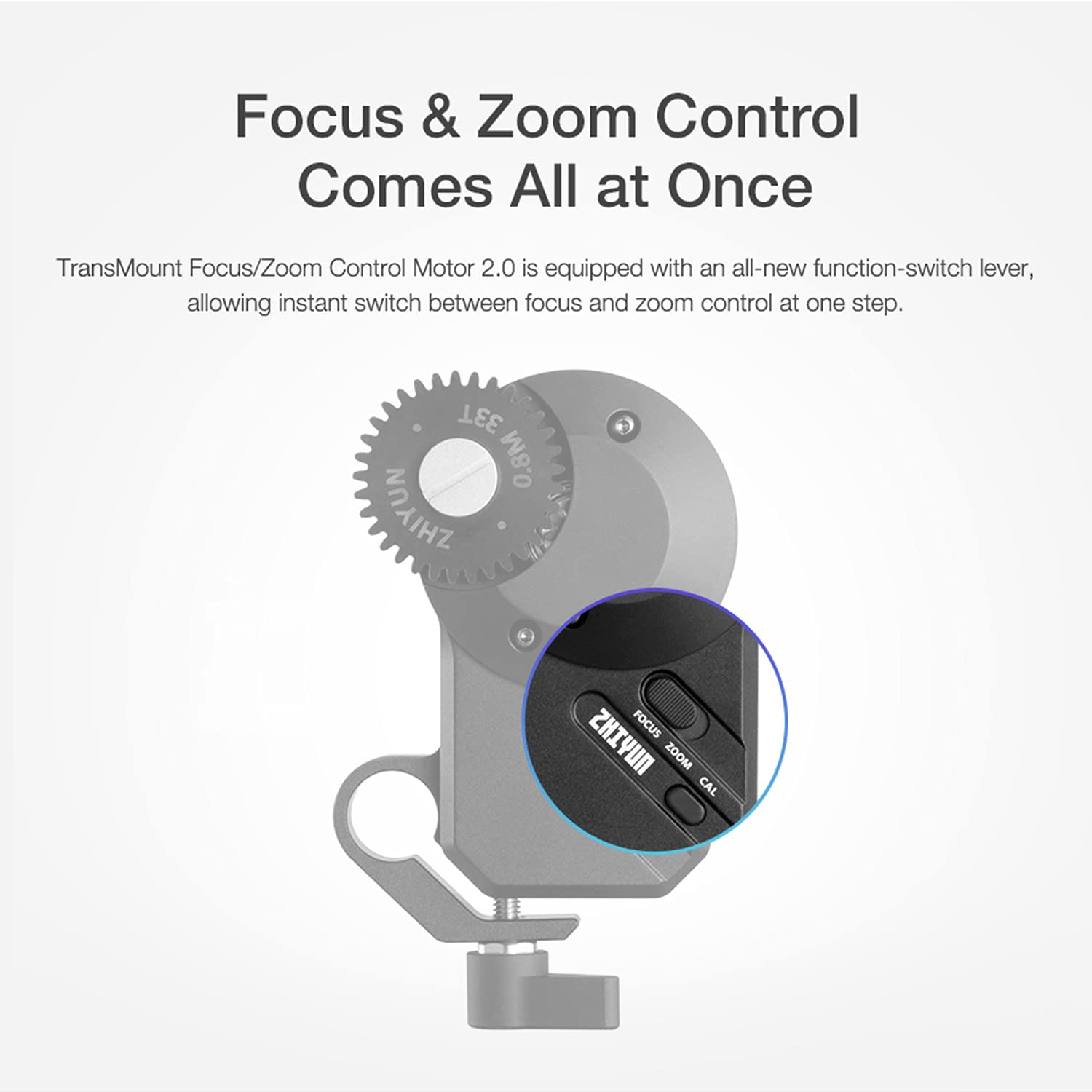 Zhiyun TransMount Servo Zoom/Focus Controller (Max) para WEEBILL