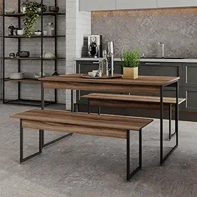 Mesa de Jantar Tub C/02 Bancos