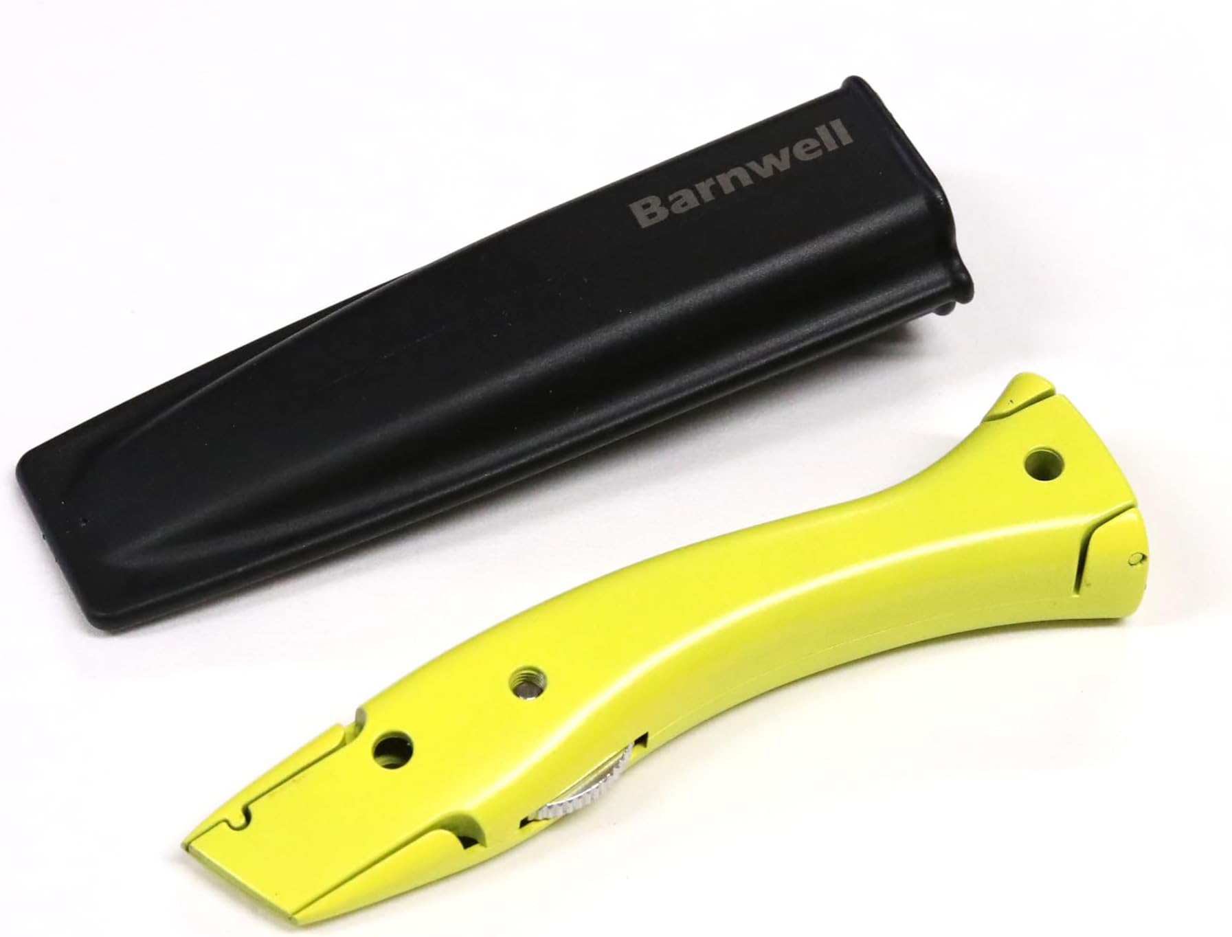 Barnwell Yellow Stingray Carpet Fitters Work Trimming Fixed Knife and Holster NO Blades