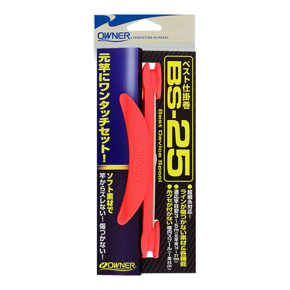 Owner Clip-On Line Winder for Keiryu Style Rods (Blue)